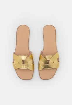 Meilleure vente ✔️ Zign LEATHER - Mules - Gold 😉 -Pas Cher Zign Boutique add93a70b98943f7a1eb7516fac82d88