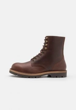Nouveau ⌛ Zign LEATHER - Bottines à Lacets - Brown 💯