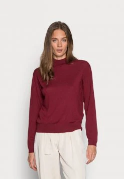 Grosses soldes ✨ Zign WOOL KNIT JUMPER - Pullover - Bordeaux 🎉