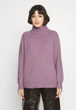 Remise 👏 Zign WOOL BLEND LOOSE FIT - Pullover - Lilac ❤️