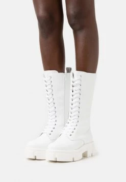 Acheter 🌟 Zign RECYCLED LEATHER - Bottes à Plateau - White ⌛
