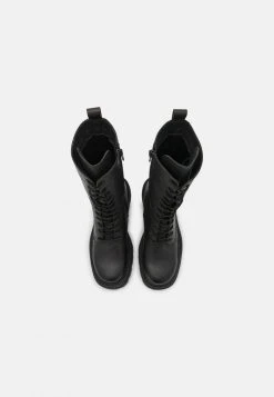 Promo 😍 Zign Bottes à Plateau - Black 😉 -Pas Cher Zign Boutique b7b6177752224cf5ba64020fe0b53106