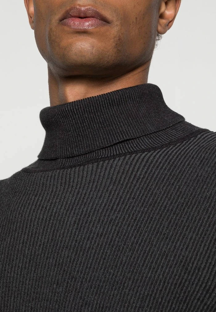 Grosses soldes 🎁 Zign TWO TONE JUMPER - Pullover - Mottled Dark Grey 🎉 5 Grosses soldes 🎁 Zign TWO TONE JUMPER - Pullover - Mottled Dark Grey 🎉 – Image 5