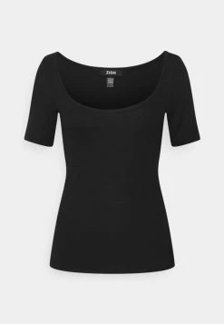 Offres 😍 REDEZIGN - T-shirt Basique - Black 💯