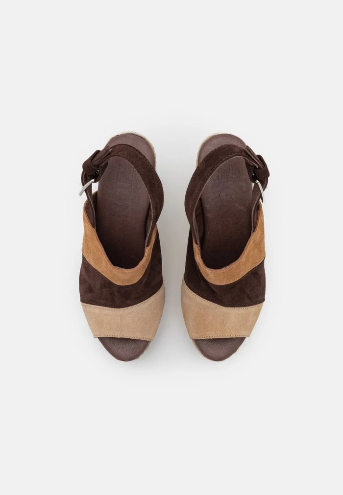 Budget đ Zign COW LEATHER - Espadrilles - Brown â 6 Budget đ Zign COW LEATHER - Espadrilles - Brown â â Image 6