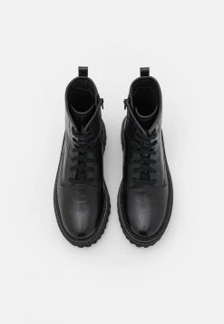 Remise 🎁 Zign Bottines à Plateau - Black ✨ -Pas Cher Zign Boutique c16510de66fa4d789acd29fecf7a39f4