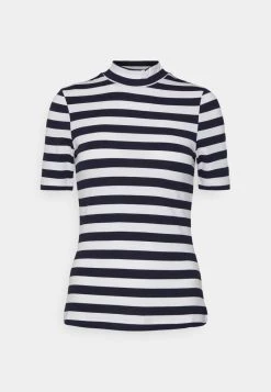 Budget ⭐ Zign T-shirt Basique - Dark Blue White 🌟 -Pas Cher Zign Boutique c2b249e9d92a4fbeb837a3beeb269d87