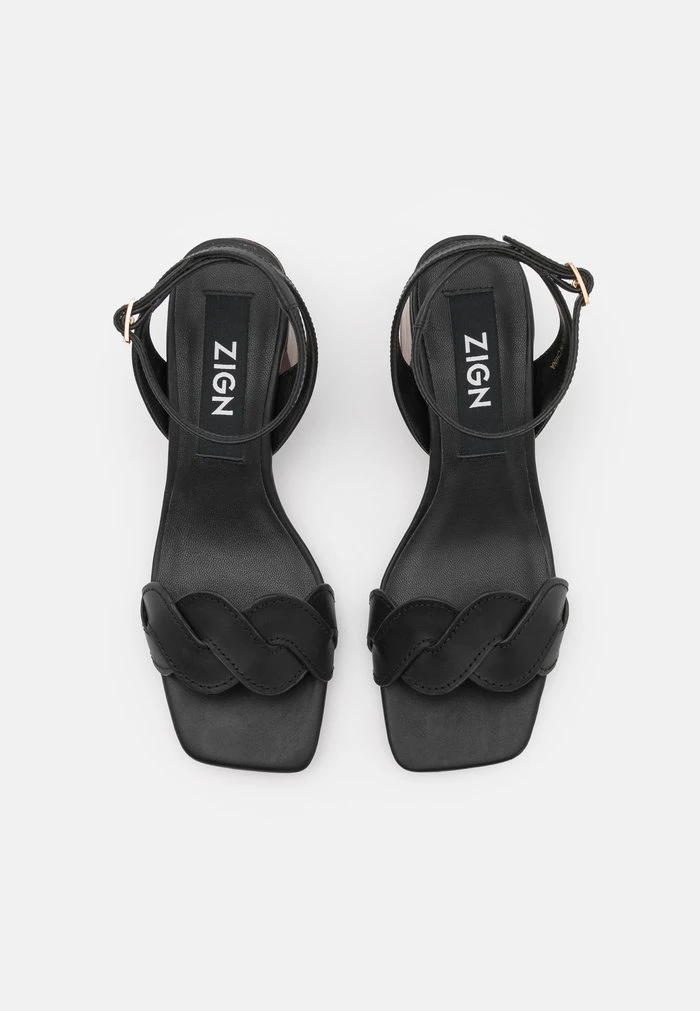 Acheter 😉 Zign ✨ Sandales - Black ❤️ 6 Acheter 😉 Zign ✨ Sandales - Black ❤️ – Image 6