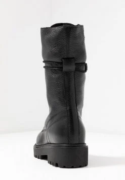 Coupon 🥰 Zign Bottes à Lacets - Black 💯 -Pas Cher Zign Boutique cd4f253ad95a48acafc54f3624aaaae0