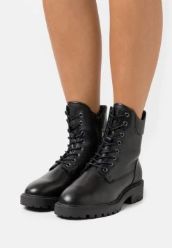 De gros 🌟 Zign Bottines à Lacets - Black ✨