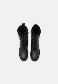 Tout neuf 😍 Zign LEATHER - Bottes à Lacets - Black 😍 -Pas Cher Zign Boutique ce2d678ead75436d9813df26d03aa79c