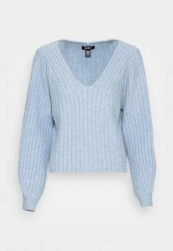 Sortie ✔️ REDEZIGN - Pullover - Mottled Light Blue 😍 -Pas Cher Zign Boutique cff2d8d3af764ec6a82cbcfc1dcdb70d