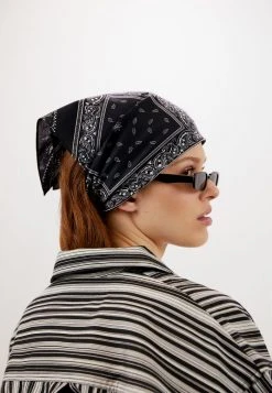 Sortie ⭐ Zign BANDANA UNISEX 2 PACK - Foulard - Black/white 👏