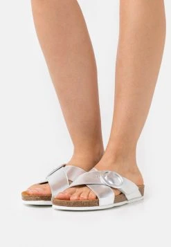 Remise 😉 Zign Mules - Silver 💯