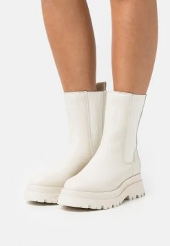 Pas Cher Zign Boutique 9 Meilleure affaire 😍 Zign LEATHER - Bottines à Plateau - White 🥰