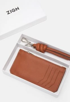 Top 10 ✔️ Zign LEATHER SET - Porte-clefs - Cognac 🧨