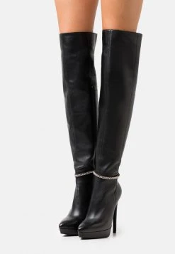 Nouveau 🛒 Zign LEATHER - Bottes à Talons Hauts - Black ❤️