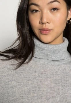 Sortie 😍 Zign RECYCLED CASHMERE BLEND - Pullover - Mottled Grey 👏 -Pas Cher Zign Boutique d6185602d7bf46c2be1469852e67a342