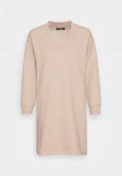 Remise ✔️ Zign SWEAT V NECK MINI 🥰 DRESS - Robe De Jour - Camel ❤️ -Pas Cher Zign Boutique d74a0cb055dd4f21ad2d99242c351d30