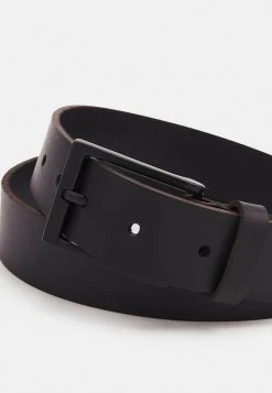 Budget 🎁 Zign LEATHER UNISEX - Ceinture - Black ⌛ -Pas Cher Zign Boutique d76e9ad52f9b41d09f0d3d69364d2d21