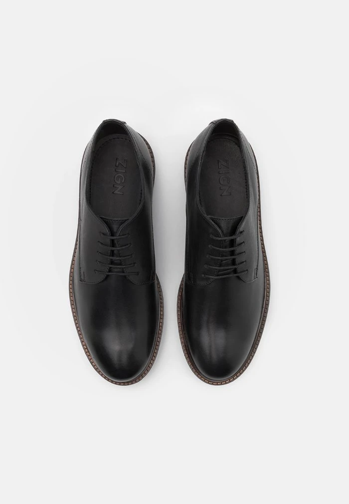Vente flash 🛒 Zign LEATHER - Derbies - Black ✨ 7 Vente flash 🛒 Zign LEATHER - Derbies - Black ✨ – Image 7
