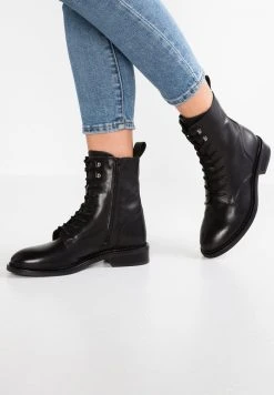 Tout neuf 👍 Zign Bottines à Lacets - Black ✨