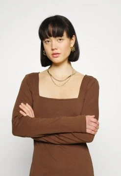 Nouveau 👍 REDEZIGN - Robe Longue - Dark Brown ✨ 19 Nouveau 👍 REDEZIGN - Robe Longue - Dark Brown ✨ -Pas Cher Zign Boutique d9bc221846404bab9b42d109152419c8