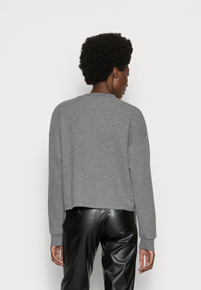 Meilleure vente 😉 Zign WAFFLE - Pullover - Mottled Grey ✨ 3 Meilleure vente 😉 Zign WAFFLE - Pullover - Mottled Grey ✨ – Image 3