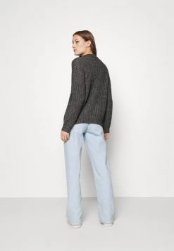 Promo 😀 Zign COSY WOOL BLEND JUMPER - Pullover - Mottled Dark Grey 🧨 -Pas Cher Zign Boutique de716062e8f04841b7e4cfa846135023
