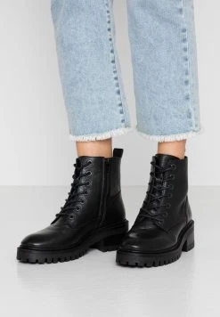 Coupon ⭐ Zign Bottines à Lacets - Black 🌟