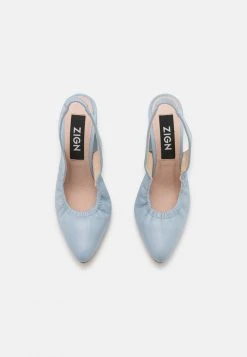 Promo ✔️ Zign LEATHER - Escarpins à Talons Hauts - Light Blue ⌛ -Pas Cher Zign Boutique e4efd0e790d54e4485721beb88118482