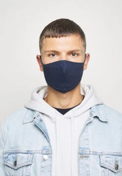 Sortie ⌛ Zign 5 PACK - Masque En Tissu - Dark Blue ⭐ -Pas Cher Zign Boutique e6ac0eba947e424eb6c72e3313fcbf71