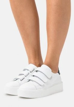 Sortie 🎉 Zign LEATHER - Baskets Basses - White/black 🔥