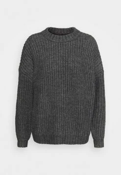 Promo 😀 Zign COSY WOOL BLEND JUMPER - Pullover - Mottled Dark Grey 🧨 -Pas Cher Zign Boutique e757dd5655444c83bc4c20c050d5bb34