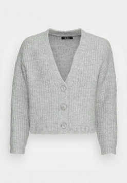 Meilleur prix ❤️ Zign WOOL BLEND JUMPER - Gilet - Mottled Grey 😉 -Pas Cher Zign Boutique e8c51dd326344754b7eba7b4b89316b2