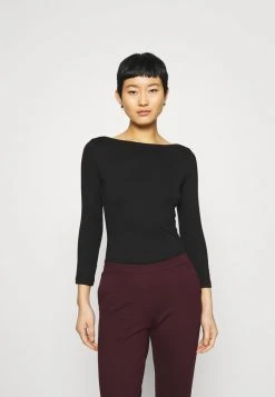 Grosses soldes 😀 Zign PREMIUM 3/4 Sleeve - T-shirt à Manches Longues - Black 😍