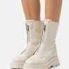 Nouveau 😍 Zign LEATHER - Bottes De Neige - Off-white ❤️