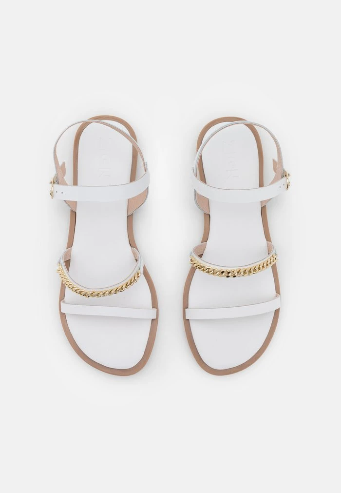 Acheter 😍 Zign LEATHER - Sandales - White 🎁 6 Acheter 😍 Zign LEATHER - Sandales - White 🎁 – Image 6