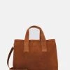 Promo 👍 Zign LEATHER - Sac à Main - Cognac 🌟