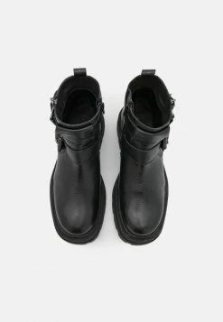 Offres ⌛ Zign LEATHER - Bottines à Plateau - Black 😍 -Pas Cher Zign Boutique f54214aa1d854aaf82c321a2aca04c5d