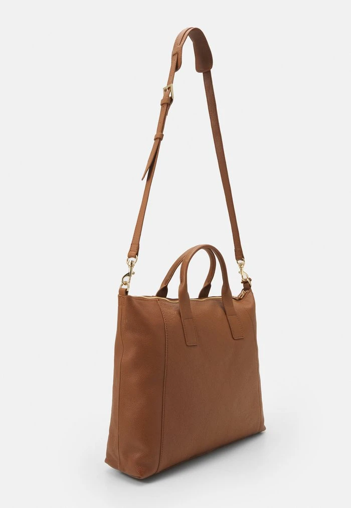 Budget 🎁 Zign LEATHER - Cabas - Cognac 🌟 2 Budget 🎁 Zign LEATHER - Cabas - Cognac 🌟 – Image 2