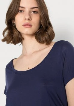 Meilleure vente 😍 REDEZIGN - T-shirt Basique - Dark Blue ❤️ -Pas Cher Zign Boutique f73ffce3eb8b45e99617c6b8ebd1cd4b