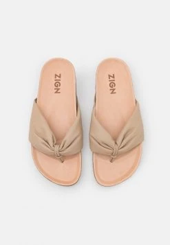 Grosses soldes 😀 Zign Tongs - Beige 😍 -Pas Cher Zign Boutique f869965d76d54f5babc42a6d4dcda1d5