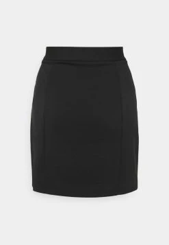 Grosses soldes ✨ Zign Mini Princess Seams Skirt High Waisted With Slit - Jupe Crayon - Black 🔥 -Pas Cher Zign Boutique fa6bbc32bc0445feaeb6b28e6f3df0aa