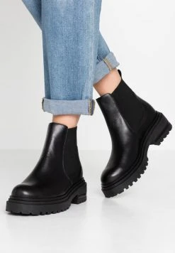 Budget 🎁 Zign Bottines à Plateau - Black ⌛